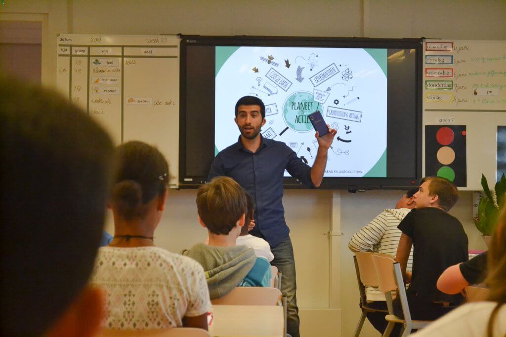 Planeet in Actie les